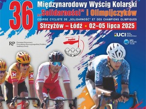 Plakat Międzynarodowego Wyścigu Kolarskiego „Solidarności” i Olimpijczyków.