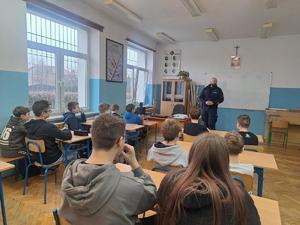 Jasielscy policjanci podczas spotkań z dziećmi i młodzieżą