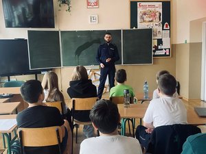Jasielscy policjanci podczas spotkań z dziećmi i młodzieżą