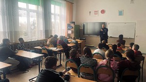Jasielscy policjanci podczas spotkań z dziećmi i młodzieżą