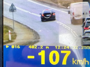 Pomiar prędkości bmw