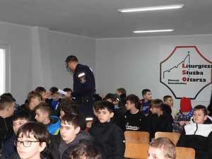 Policjanci podczas spotkań z dziećmi i młodzieżą
