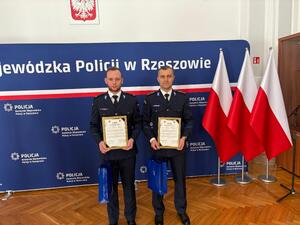 Wyróżnieni jasielscy policjanci