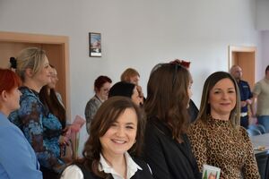 Spotkanie z okazji Dnia Kobiet w jasielskiej komendzie