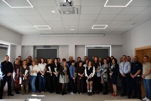 Spotkanie z okazji Dnia Kobiet w jasielskiej komendzie