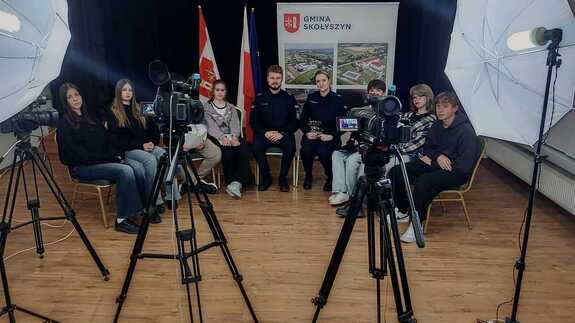 Policjanci podczas spotkań z młodzieżą